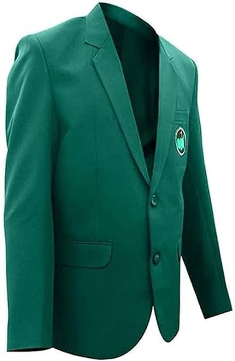 Mens Golf Green Coat Jacket Green Sports Coat Green Golf Blazer Golf Green Jacket Sport Green Blazer image 2