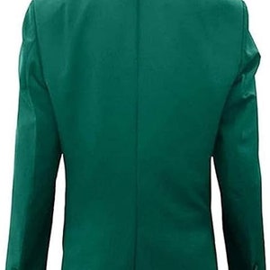 Mens Golf Green Coat Jacket Green Sports Coat Green Golf Blazer Golf Green Jacket Sport Green Blazer image 3