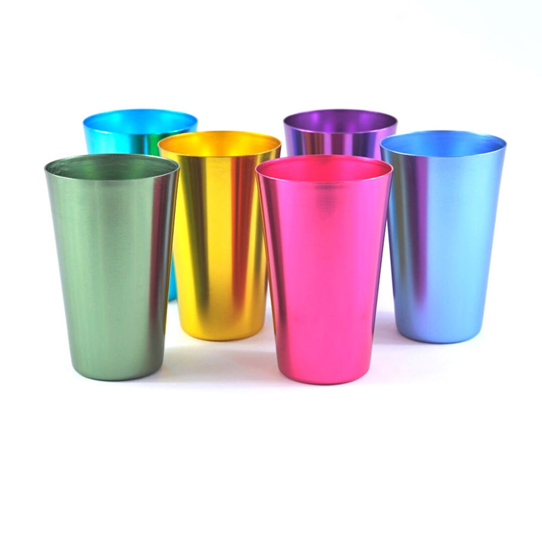 Retro Aluminum Tumblers Etsy