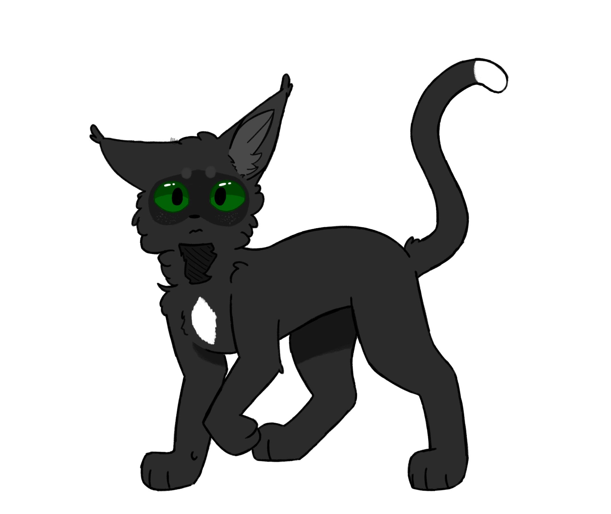 154036 - safe, artist:reruririreruro, firestar (warrior cats), graystripe (warrior  cats), ravenpaw (warrior cats), feral, warrior cats, background character,  black body, black fur, detailed background, english text, fur, green eyes,  group, male