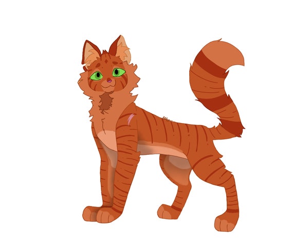 Just another warrior cat design blog — Firestar