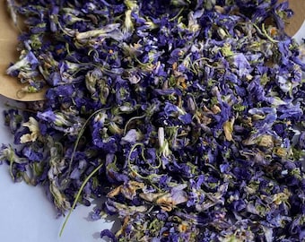 5g of Organic Dried Viola Flowers for Tea, Cocktails, Crafts (Edible)
