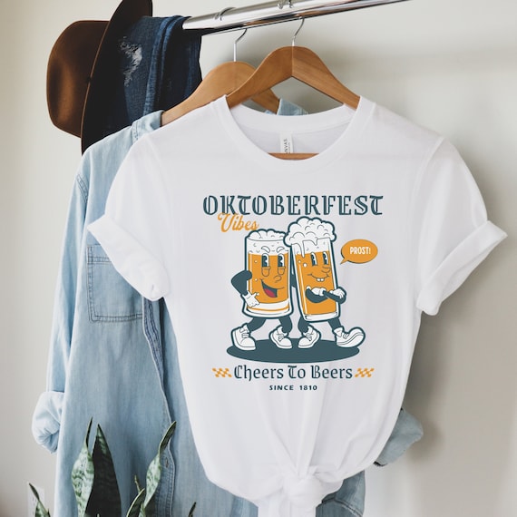 Oktoberfest Vibes Beer Shirt, Oktoberfest Shirt, Beer Festival Shirt, Couple Beer Shirt, Group Drinking Shirt, German Beer Shirt, Beer Gift