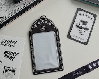 Porte-cartes photo 5 étoiles Stray Kids