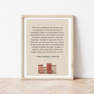 A Little Life Quote Print Jude St. Francis