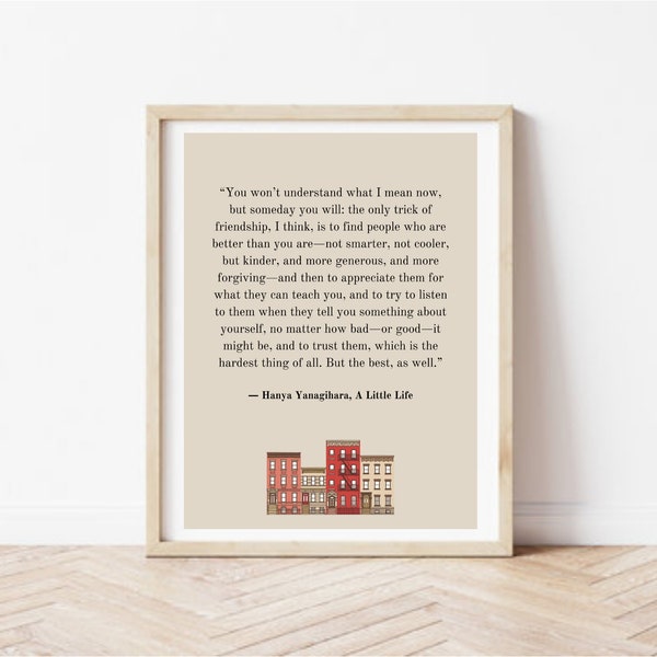 A Little Life Quote Print Jude St. Francis