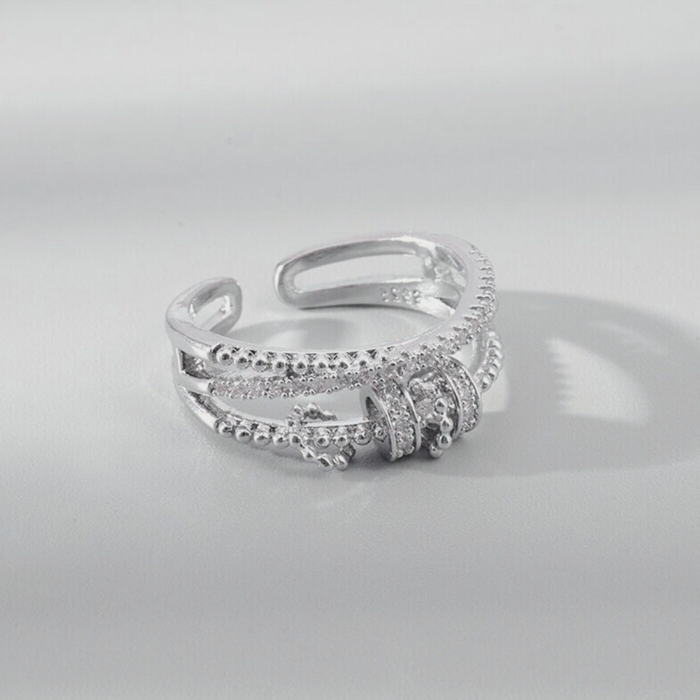 To My Daughter Anxiety Ring Anxiety Ring Women Resizable Etsy Australia