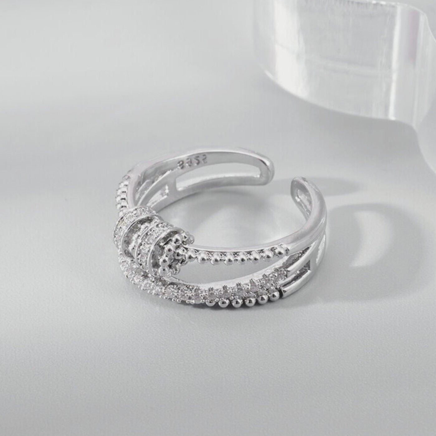 To My Daughter Anxiety Ring Anxiety Ring Women Resizable Etsy Australia