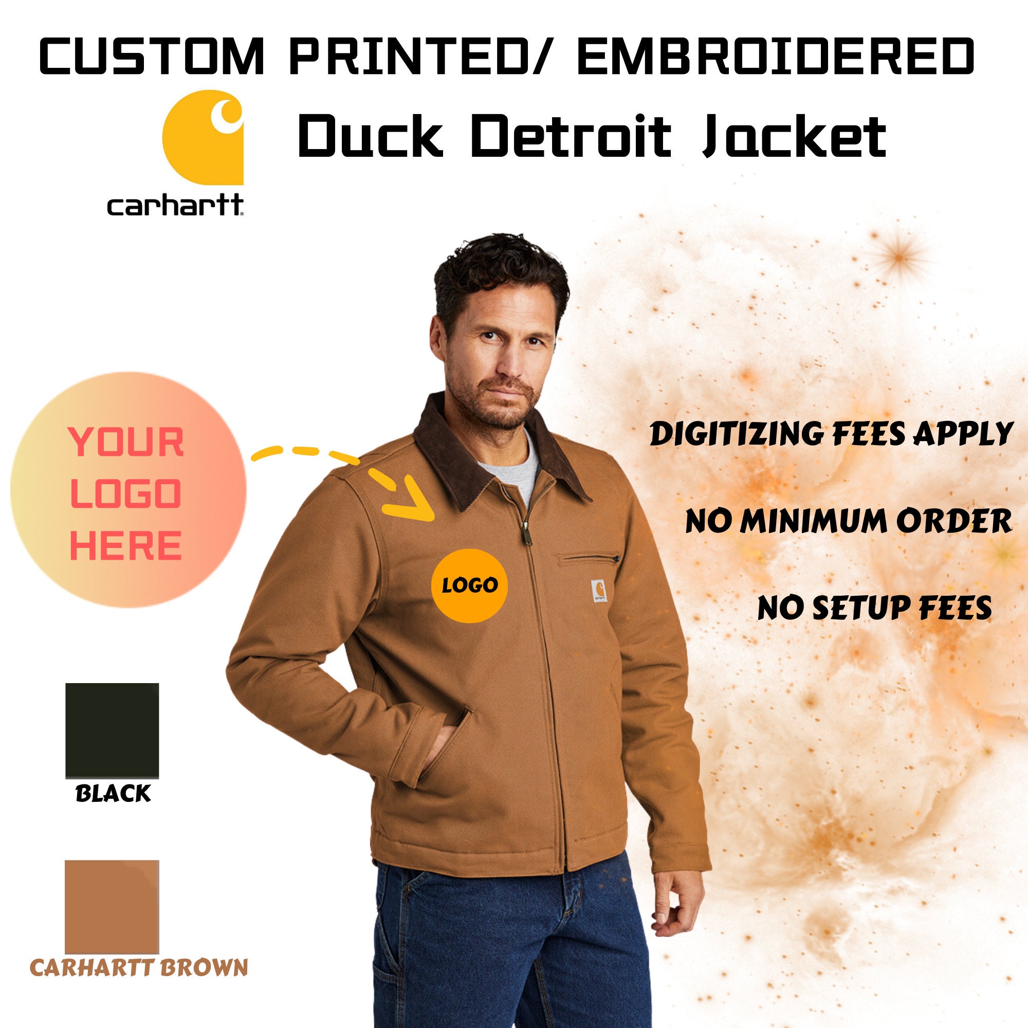 Carhartt Jacket Black - Etsy