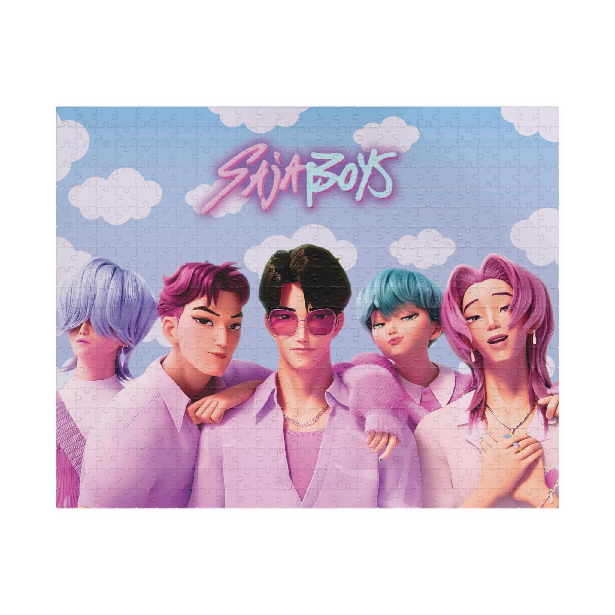 Puzzle, Viral Kpop Saja Demon Hunters Boys, Perfect for Gifts