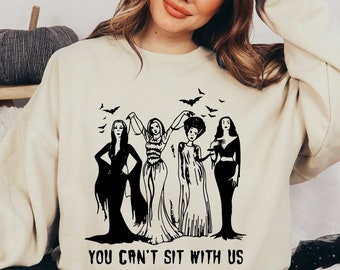 Witches Sweatshirt,Funny Halloween Sweatshirt,Halloween Gift,Halloween Shirt,Spooky Season Sweatshirt,Witch Sister,Halloween Witches Shirt