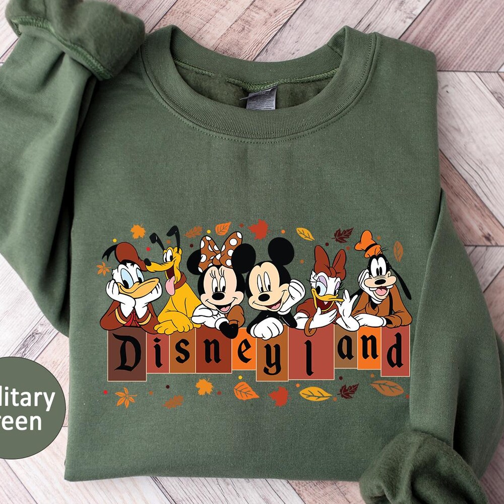 Mickey And Friends Thanksgiving Sweatshirt,Disneyland Thanksgiving,Disneyland Sweatshirt,Thanksgiving Family,Disney Thanksgiving,Disney Trip Teesummer