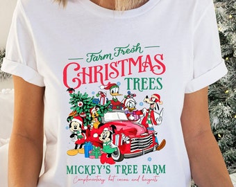 Disney Farm Fresh Christmas Shirt,Disney Farm Fresh Sweatshirt,Christmas Family Matching Shirt,Mickey and Friends Christmas,Christmas Gift