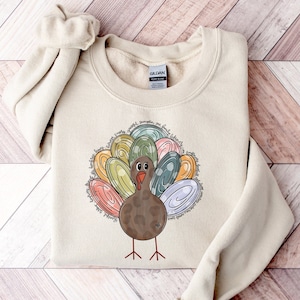 Turkey Sweatshirt, Thanksgiving Shirt,Cute Turkey Shirt,Vintage Fall Sweatshirt,Gift For Thanksgiving,Autumn Shirt,Thanksgiving Turkey Shirt