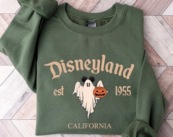 Disneyland Halloween Sweatshirt,Disneyland Sweatshirt,Halloween Shirt,Mickey Halloween Shirt,Disneyland Vacation Sweatshirt,Cute Ghost Shirt
