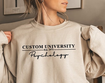 Custom College Program Sweatshirt: Personalized University Apparel