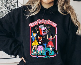 Easy Bake Coven Halloween Hoodie: Vintage 90s Spooky Tee