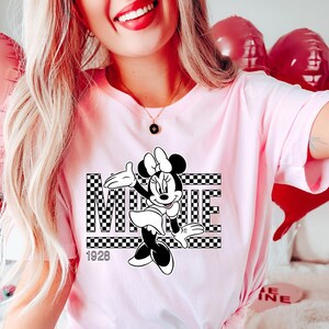 Vintage Minnie Mouse Shirt: Retro Disneyland Trip Tee image 1