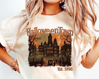 Comfort Colors Halloweentown Est 1998 Shirt,Halloweentown University,Halloweentown Shirt,Halloween Shirt,Halloween Sweatshirt,Halloween Gift
