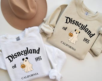 Disneyland Halloween Sweatshirt,Disneyland Sweatshirt,Halloween Shirt,Mickey Halloween Shirt,Disneyland Vacation Sweatshirt,Cute Ghost Shirt