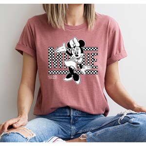 Vintage Minnie Mouse Shirt: Retro Disneyland Trip Tee image 6