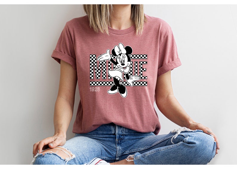 Vintage Minnie Mouse Shirt: Retro Disneyland Trip Tee image 6