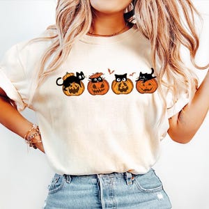 Comfort Colors Halloween Shirt,Halloween Black Cat Shirt,Halloween Black Cat Sweatshirt,Halloween Cat Shirt,Cat Lover Shirt,Cat Lover Gift