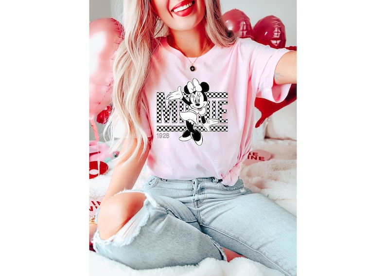 Vintage Minnie Mouse Shirt: Retro Disneyland Trip Tee image 1