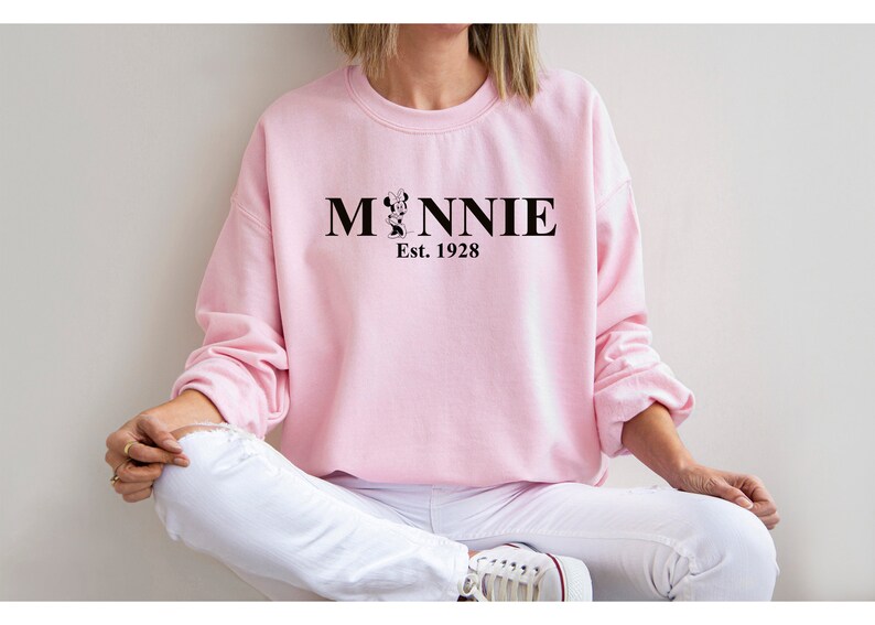 Retro Mickey Mouse Sweatshirt,Vintage Mickey Sweatshirt,Magic Kingdom,Disneyland Mickey Sweatshirt,Minnie Sweatshirt,Disney Vacation Shirt immagine 6