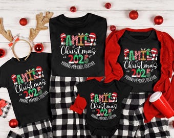 Family Christmas 2025 Shirt: Making Memories Together Matching Tee