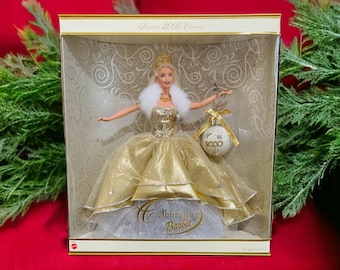 Celebration Barbie, Special 2000 Edition #28269, Mattel 2000