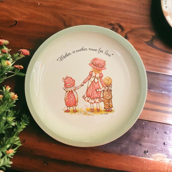 Holly Hobbie "Mother is Another Name For Love" Collector's Edition Plate, 1972