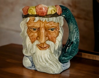 Royal Doulton "Neptune" 3.5-Inch Character Mug HN D6552, 1960