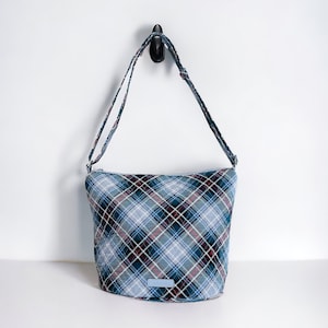 Vera Bradley Bolso grande con cuadros nevados