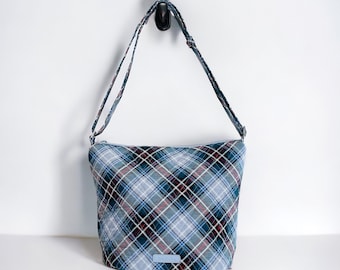 Vera Bradley Snowy Plaid Grand Tote Bag