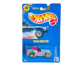Hot Wheels Trailbuster Jeep #5636, Mattel 1990