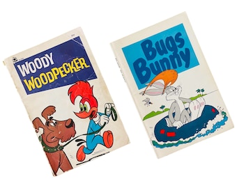 Warner Brothers-Bugs Bunny and Woody Woodpecker Comic Books, 1971