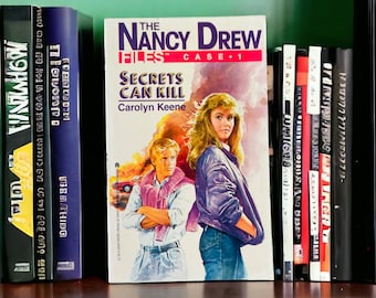 The Nancy Drew Files-Case 1 Secrets Can Kill, First Paperback Printing, 1986