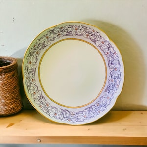 J & C Bavaria &quot;Louise&quot; Antique Floral Platter, 1898-1923