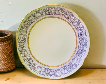 J & C Bavaria "Louise" Antique Floral Platter, 1898-1923