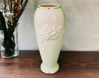 Lenox Rose Blossom Vase, 1990-1999