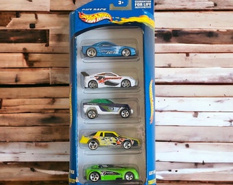 Hot Wheels Turbo Jet City 5-Pack Gift Set, Mattel 2000