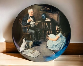 Norman Rockwell "Heritage Collection" Collector Plates, #8-17