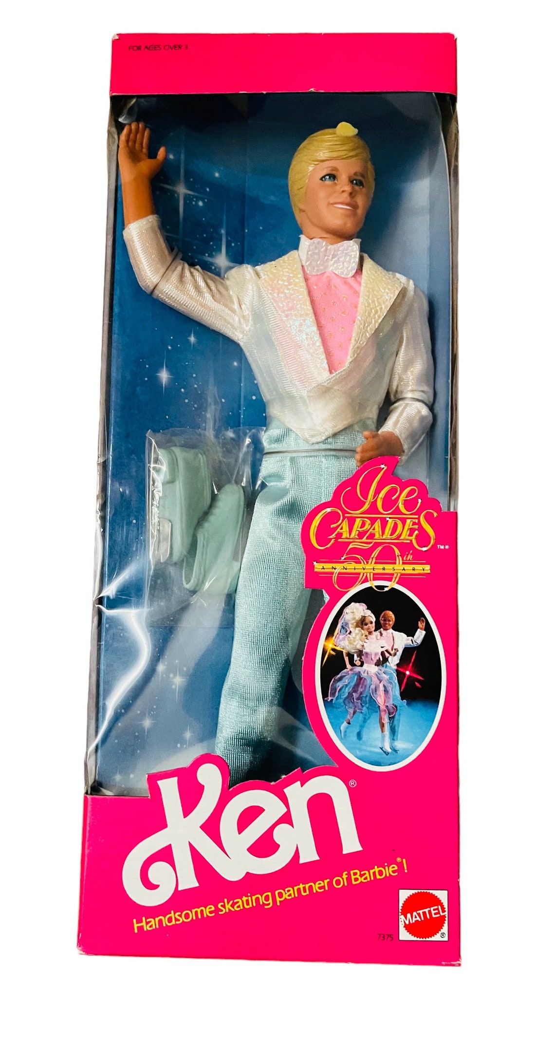 Barbie-ice Capades 50th Anniversary Barbie and Ken Dolls - Etsy