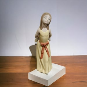Repaired &quot;Naughty Lladro&quot; Figurine #01005006 With Original Box, 1971-1974