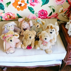 Boyds Bears & Friends-Stuffed Bear Ornaments, Archive Collection, 1998
