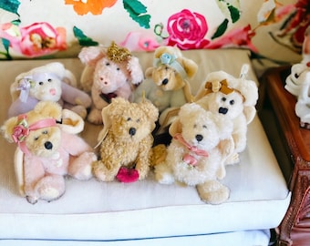 Boyds Bears & Friends-Stuffed Bear Ornaments, Archive Collection, 1998
