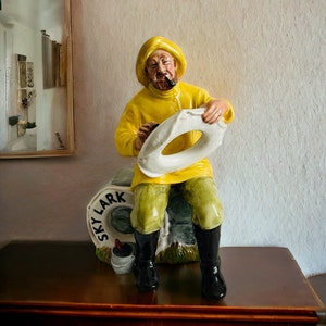 Signed Royal Doulton &quot;The Boatman&quot; Figurine HN 2417, 1970