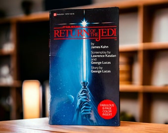 Star Wars "The Return of the Jedi" by James Kahn, George Lucas, First Edition, 1983