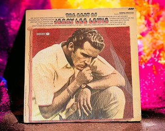 The Best of Jerry Lee Lewis Vinyl LP Record, Original Pressing, 1970